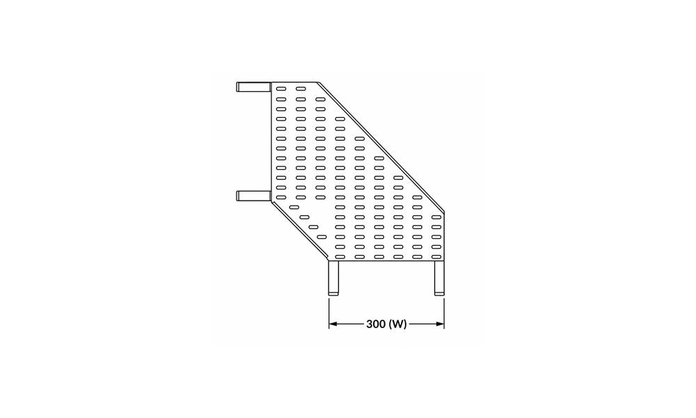 Horizontal 90° Bend